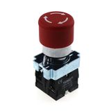 Yumo Lay5-BS444 Turn to Release 2nc Mushroom Head Push Button Switch