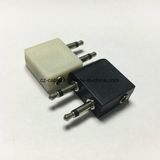 Double 3.5mm Phone Plug to 3.5mm Jacks, Audio Adapter