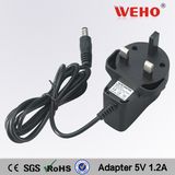 Weho UK Plug AC DC 5V 1.2A 18W Power Adapter