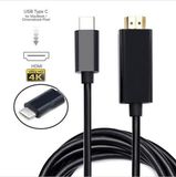1.8m 4k Male to Male USB-C USB 3.1 Type C to HDMI Cable for New MacBook 12