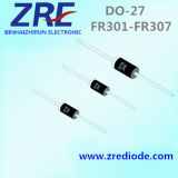 3.0A Fr301 Thru Fr307 Silicon Fast Recovery Rectifiers Diode Do-27 Package