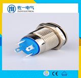 Three Color Metal Push Button Illuminated Push Button Switch