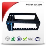 Rack Mounted MPO Patch Panel with 1u Fiber Optic Patch Panel with Cold Rolled Steel