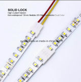 Nonwaterproof 10mm Flexible LED Strip Connector Dual Color