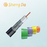 Digital 75 Ohm Communication and Telecom Coaxial Cable RG6