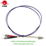 ST/PC-LC/PC 2.0mm Duplex Multimode 50 Om4 Fiber Optic Patch Cord