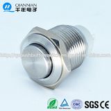 Qn16-E2 16mm Latching Elevated Head Metal Push Button Switch