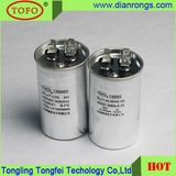 Aluminum Round Can 250V 450VAC 20UF 25UF Capacitor Cbb65