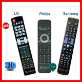LCD LED 3D HDTV Remote Control for Samsung, LG