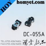 3pin SMD DC Power Jack with Location Pin (DC-055A)