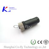 M8 Waterproof IP68 4 Pin Assembly Overmold Connector Socket