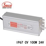 100W 24V 4A IP67 Waterproof Outdoor Constant Voltage LED Driver