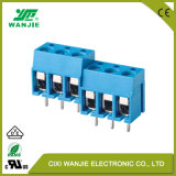 PCB Screw Terminal Block Connector for Electrical Motor Wj305, Pitch 5.0mm