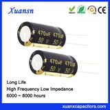 Popular 50V 470UF Capacitor Long Life Aluminum Electrolytic Capacitor