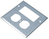 Ld-738 Burshed Stainless Steel 2g COM Cover (Decora & Duplex) UL Listed