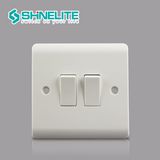 Ce CB 10A 2 Gang 1 Way Wall Switch