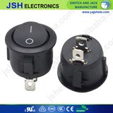 Kcd1-105 2p on off Round Rocker Switch