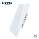 Livolo Smart Inteligent Glass Remote Touch Wall Light Switch (VL-C501R-11/12)