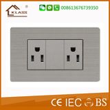 Good Price American Standard Double 3pin Power Socket