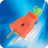 Two Pins Iron/Copper PVC Plug