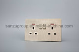 Hotel Double 13A Switched Socket Wall Socket