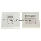 Keystone Network Multimedia Faceplate 1 or 2 Socket