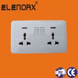 One Gang Switched Socket/Electrical 13A 1 Gang Switched Socket UK BS Standard