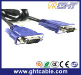 1.5m High Quality Male-Male 3+4 VGA Cable for Monitor/Projetor (J002)