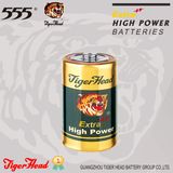 Tiger Head High Power C Size Battery with 0% Mercury