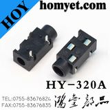 High Quality DIP Type Phone Jack Audio Jack with 3pin