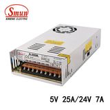 300W 5V 25A/24V 7A Dual Output Switching Mode Power Supply