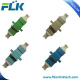 LC Duplex Fiber Optic Adaptor with New Dust Cap