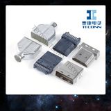 HDMI-a Type Cable Receptacle Connector