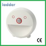 Smiling Face Smart Sensor Infrared LED Night Light for Baby in Kitchen or Corridor