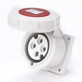 32A 3P+PE IP67 Panel mounted socket (MN3432)