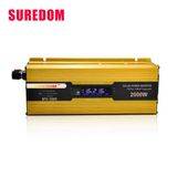 Car Power Inverter 2000W 12V24V48V DC to AC 220V Inverter Solar Inverter LCD Display Inverer Newest 2017