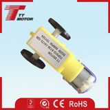 Smart cars plastic DC gear small electric motors with gearbox