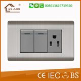 Hot Sale 2gang 3pin Socket for South Asia Market