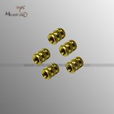 High-Precision Knurled Brass Insert with Acid Cleaning (MLIE-BTL022)