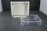 Wall Mounting Waterproof Transparent Plastic Enclosure