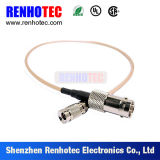 Coaxial Cable Rg179 with BNC Female Connector and 1.0/2.3 DIN Male Connector
