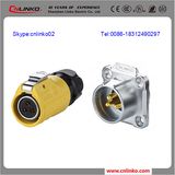 Industrial Circular Connectors/Outdoor Weatherproof Connector with Dust Cap/Cover