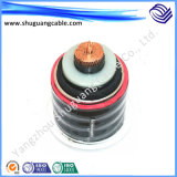 High Voltage/XLPE Insulation/Corrugated Al/PVC and PE Sheath/Electric Power Cable