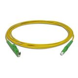 LC-E2000 Fiber Optic Patch Cords Single-Mode Simplex APC-APC LSZH