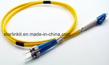 LC to FC Duplex Single Mode Fiber Optic Patch Cord