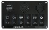 Car USB Charger Socket and Panel & Switch Panel with Power Socket