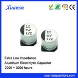 Hot Sale 220UF 25V Chip Aluminum Electrolytic Capacitor