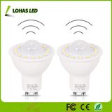 Motion Sensor + Light Sensor Smart Auto Turn on/off LED Light Bulb GU10 5W LED Spotlight