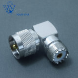 UHF Male to UHF Female Right Angle Connector Adaptor