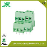 PCB Terminal Block Screw Connector with High Current High Voltage Wjek350A/381A, Pitch 3.5/3.81mm